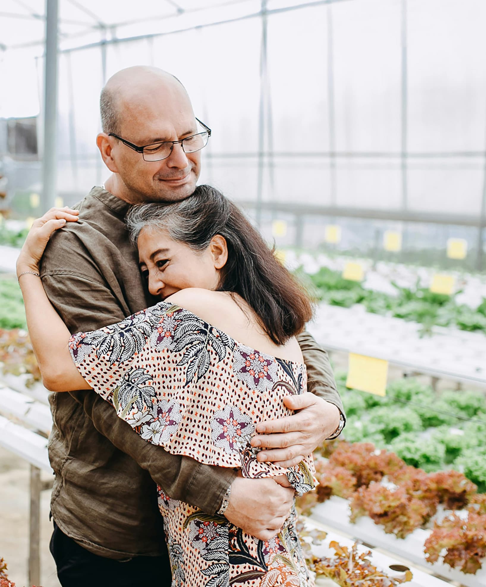 Woman shopping for groceries